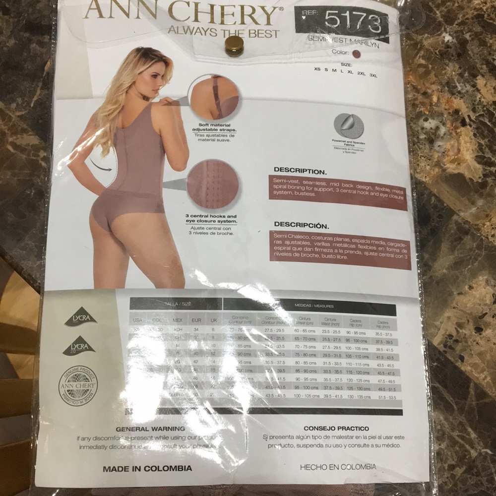 NIB ANN CHERY Semi-Vest Msz - Picture 5 of 9